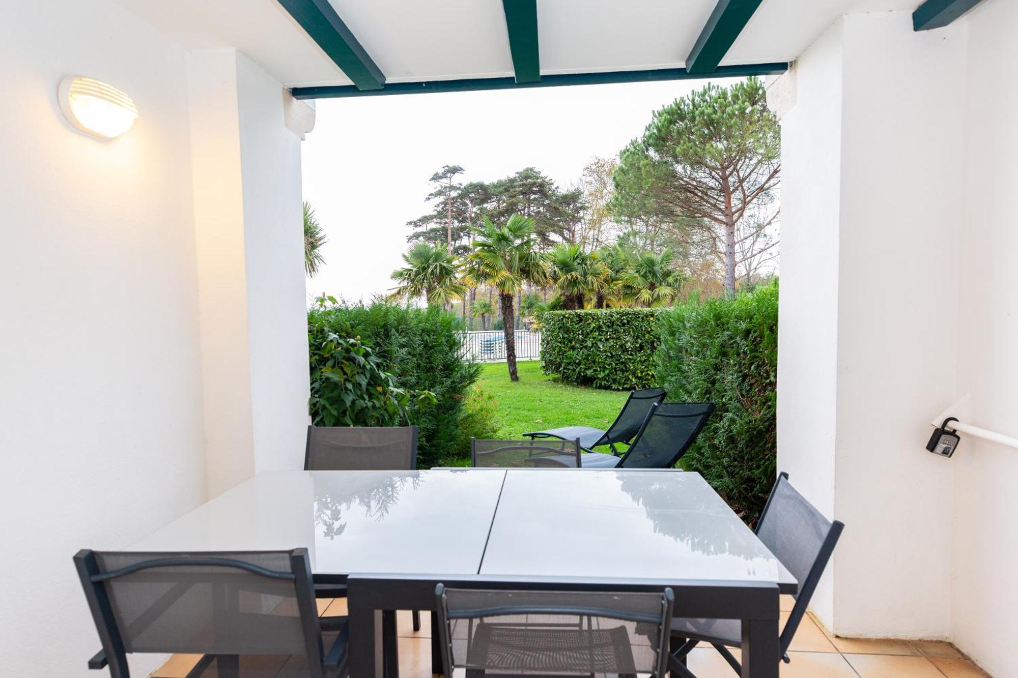 Atlantic Selection - Domaine De Bordaberry - Terrasse & Superbe Piscine Apartment Юрюня Екстериор снимка